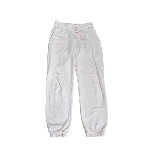 Puma Womens XS Pink Jogger Sweatpants Elastic Waist & Cuffs Drawstring Comfortab - Picture 1 of 7